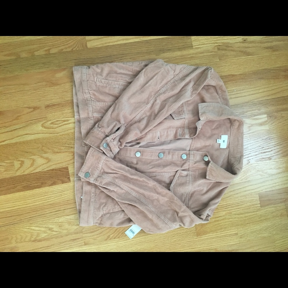 BP Blush Pink Corduroy Jacket